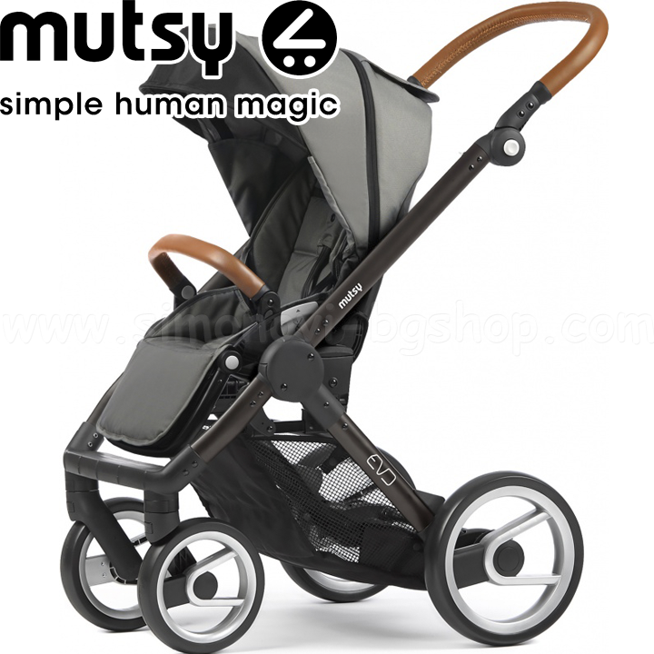 Mutsy   Evo Urban Nomad Light Grey Black Brown