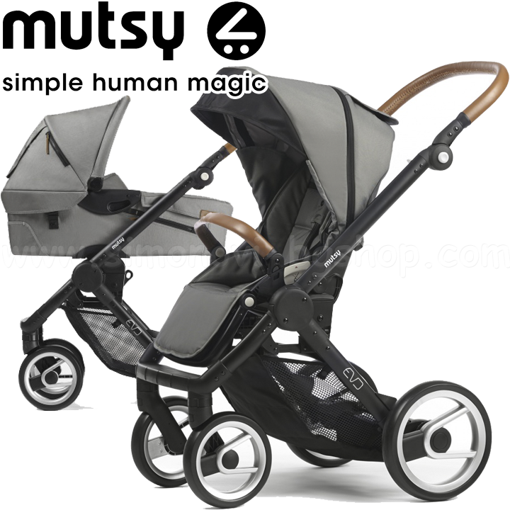 Mutsy   21 Evo Urban Nomad Light Grey Dark Grey