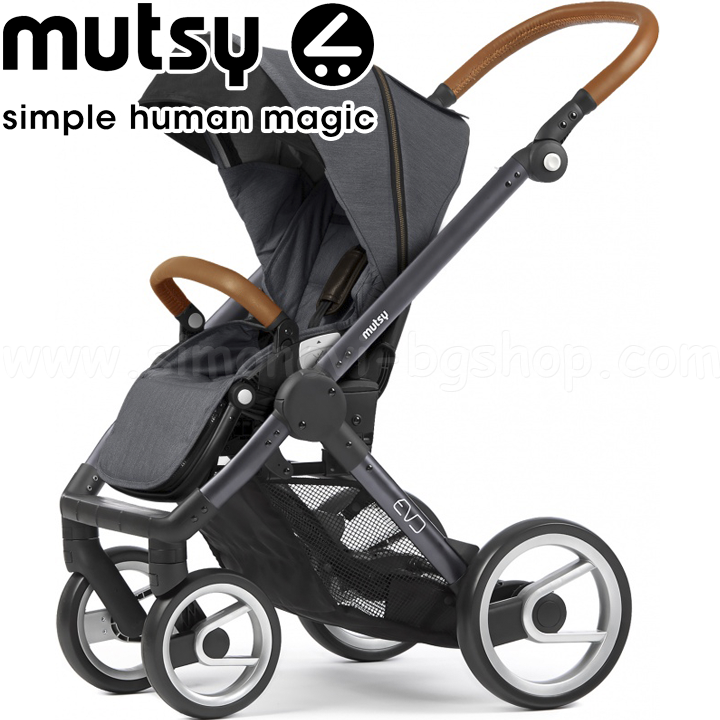 Mutsy   Evo Industrial Lava Grey Dark Grey