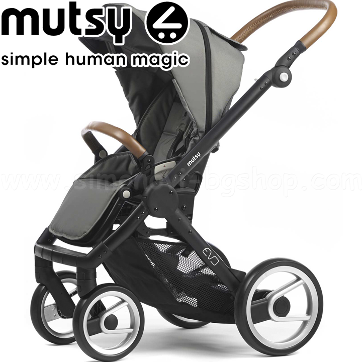 Mutsy Evo Urban Nomad Light Grey Black