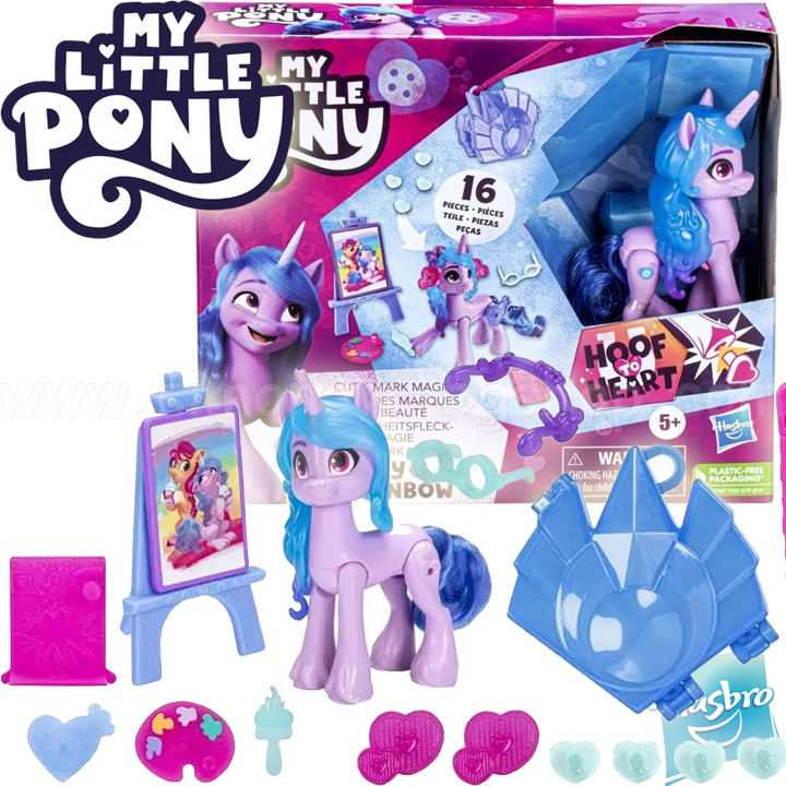 My Little Pony Pony Cutie Mark Magic with cute stamp Izzy MoonbowF5252
