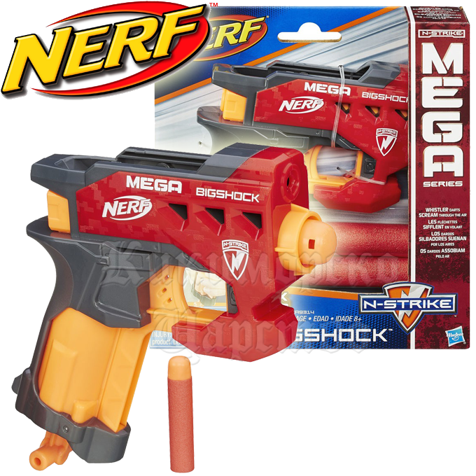 *Hasbro Nerf N-Strike  Mega Bigshock A9314