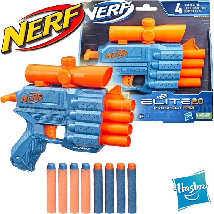 Hasbro Nerf Elite 2.0  Prospect QS 4 F4190