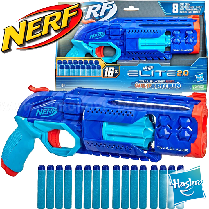 Hasbro Nerf Elite 2.0 Blaster Traiblazer RD 8 F5029