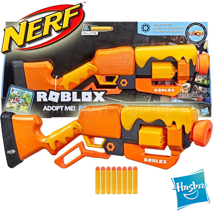 Hasbro Nerf Elite Roblox Blaster Adopt me Bees F2486