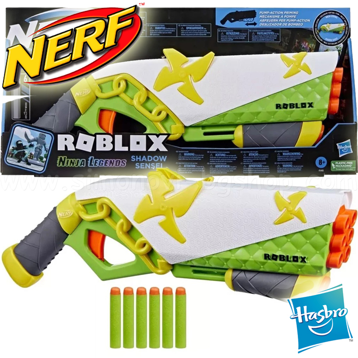 *Hasbro Nerf Roblox  Ninja Legends Shadow F5485