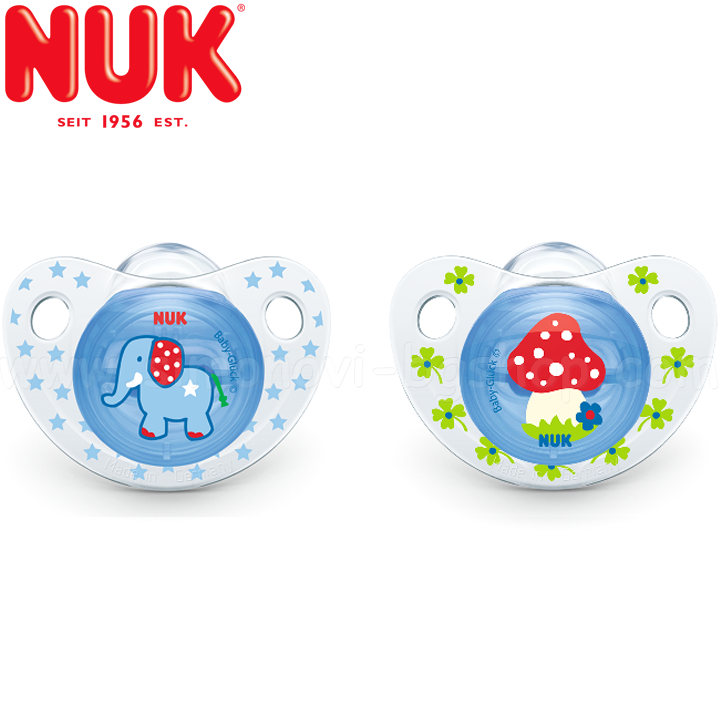 Nuk BabyGluck    2. 0%BPA 0-6. Boys 10.544.267