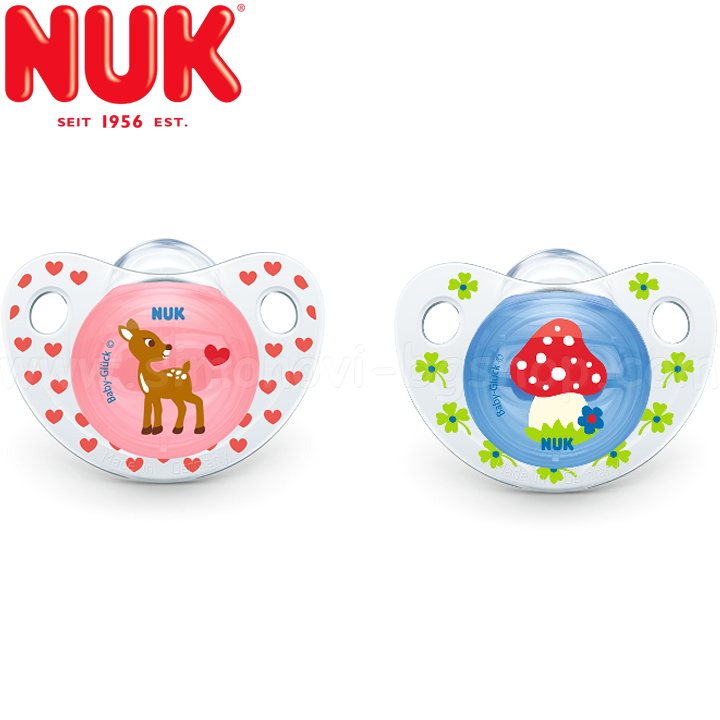 Nuk BabyGluck    2. 0%BPA 0-6. Girls 10.544.267