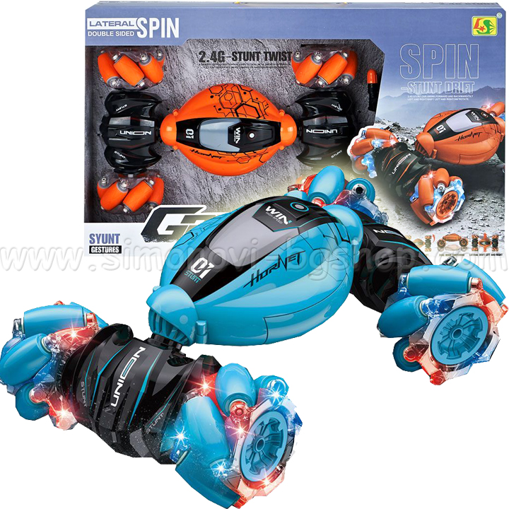 Spin Stund Car Great with radio control 2105F927 Assortment