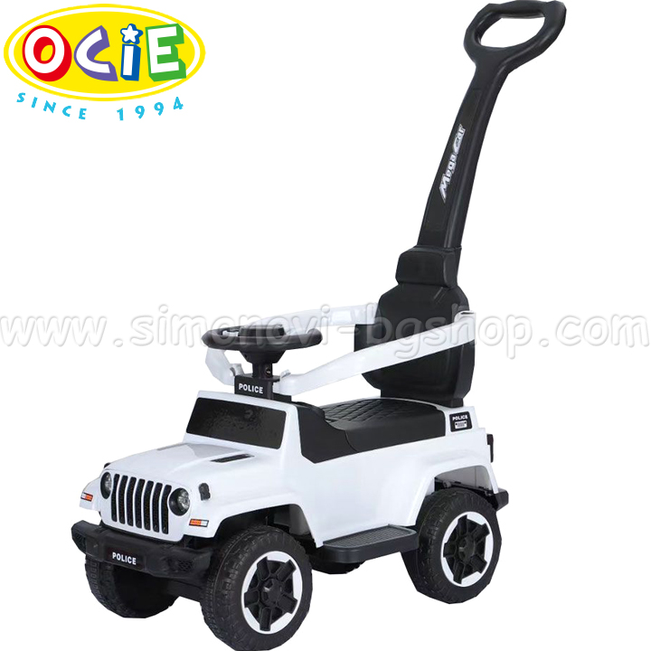 OCIE       Ride-on Police White 2190001P