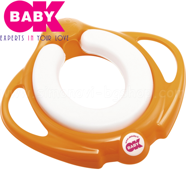 Ok Baby - Scaun WC PINGUO SOFT Orange col.45