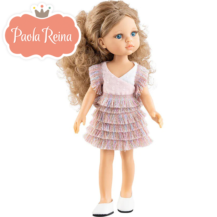 * Paola Reina Дизайнерска кукла Maria Hose от серията Las Amigas 04673 * Paola Reina Дизайнерска кукла Maria Hose от серията Las Amigas 04673
