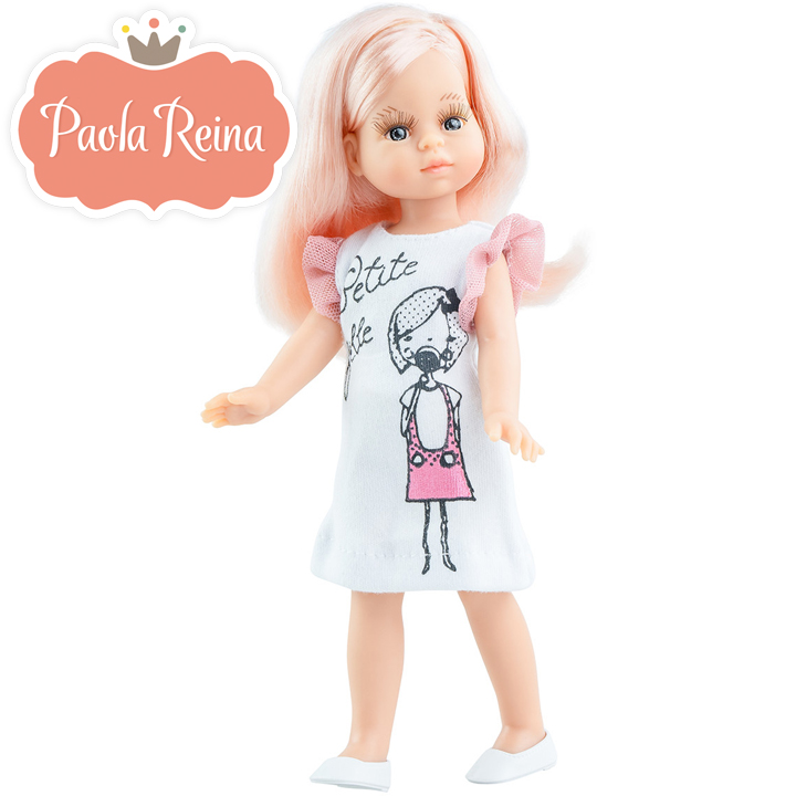 * Paola Reina Дизайнерска кукла Valeria от серията Mini Amigas 02128 * Paola Reina Дизайнерска кукла Valeria от серията Mini Amigas 02128