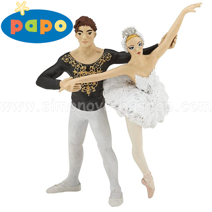 Papo - Figurka - Ballerina și partenerul ei 39128