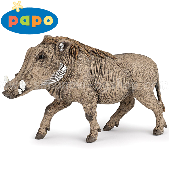 Papo - Series Wild animals - warthog Figurine 50180