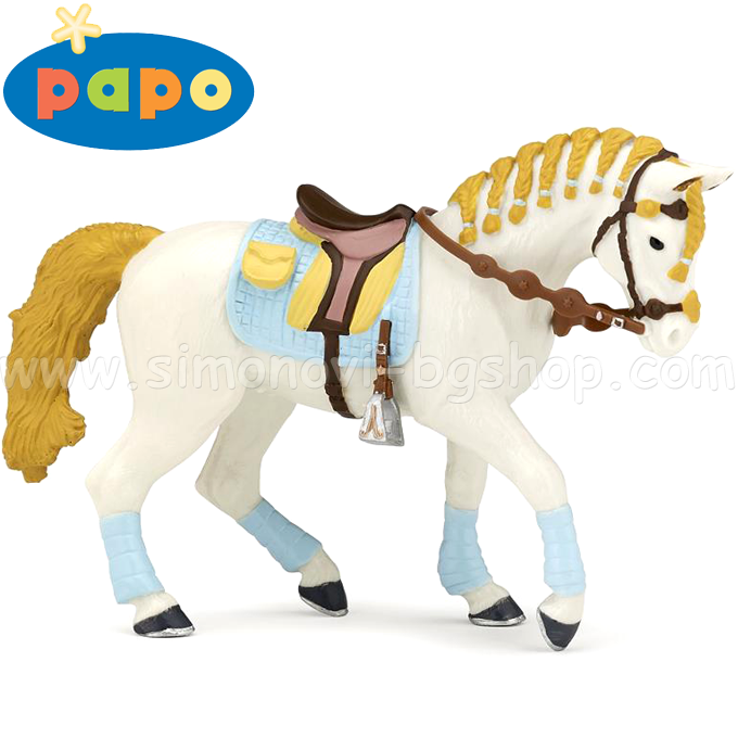 Papo Series Horses and riders - riding horse Figurine 51,545