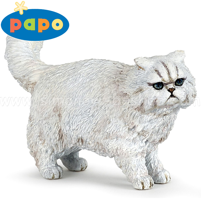 Papo - Series pets - Persian cat Figurine 54,042