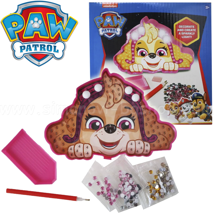 * Paw Patrol    "Diamond Art" Skye22-4724