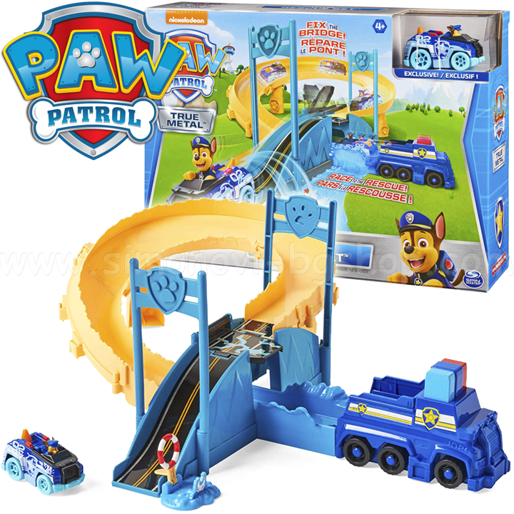 *Paw Patrol  1:55 Chase Resque Set 6060297