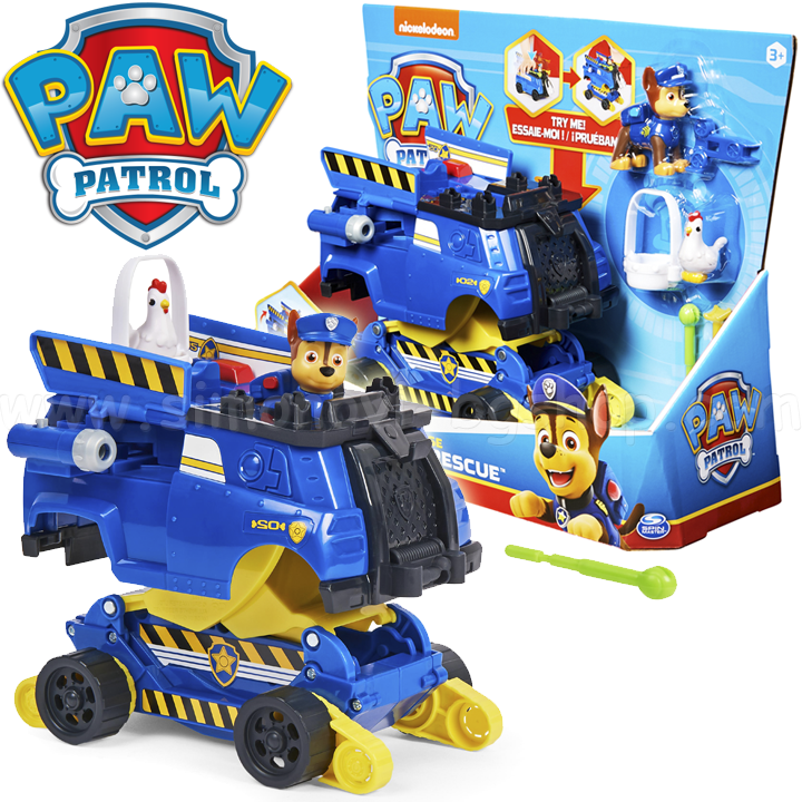 * Paw Patrol RISE & RESCUE Vehicle with Chase 6063637