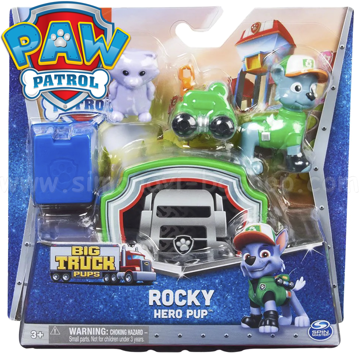* Paw PatrolBIG TRUCK PUPS     Rocky6064391