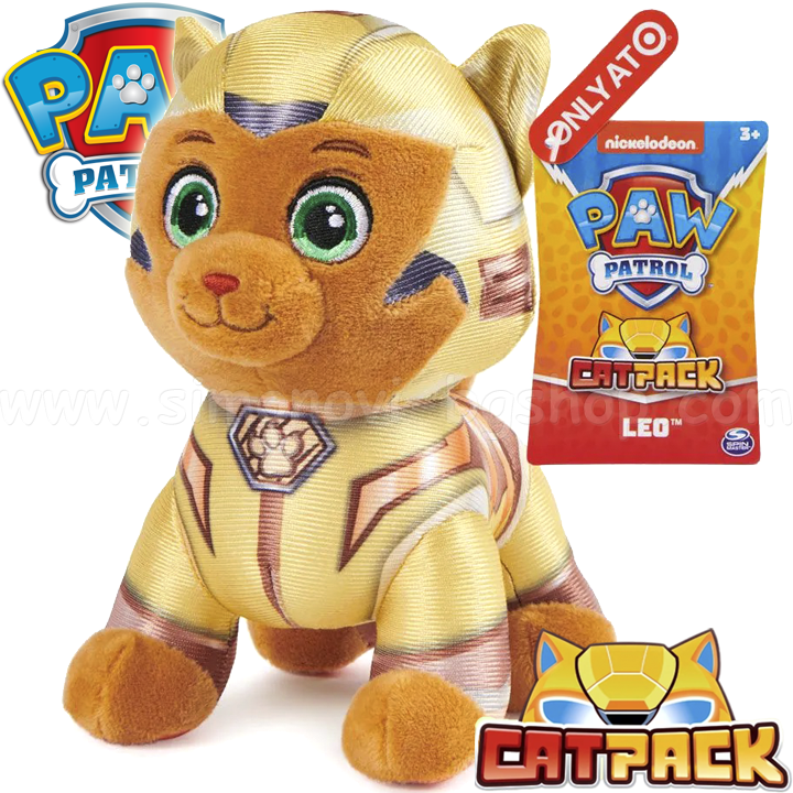 * Paw Patrol Cat Pack Плюшена играчка 20см. котенце Leo 6064754 * Paw Patrol Cat Pack Плюшена играчка 20см. котенце Leo 6064754