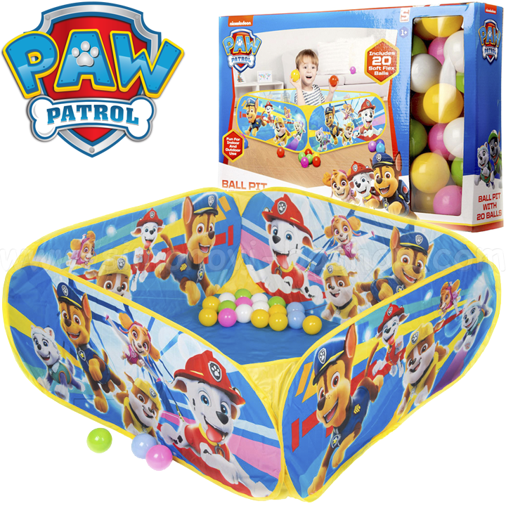 * Paw Patrol    20   Ball Pit XR881RN