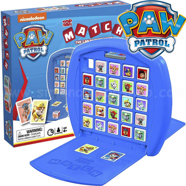 Paw Patrol joc educațional Top Trump Duel WM37181