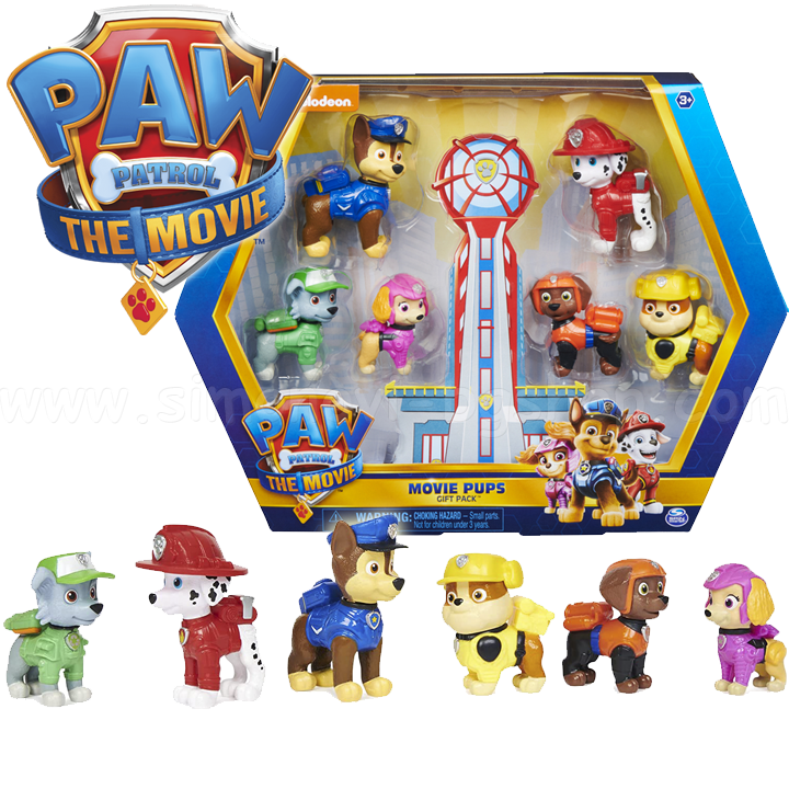 * Paw Patrol The Movie   Movie Pups6060361