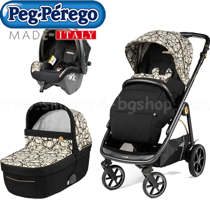 Carucior Peg Perego Veloce SLK Modular Graphic Gold
