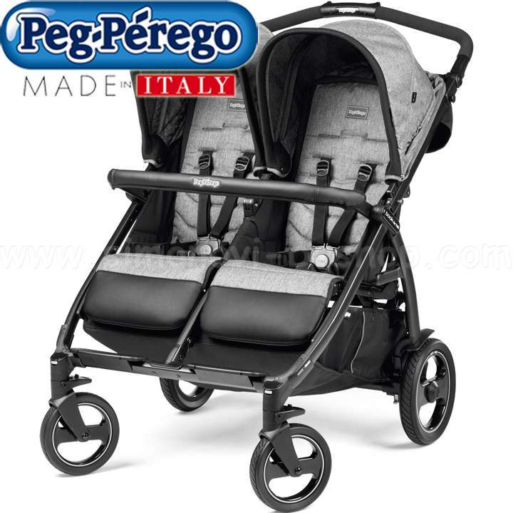 Cărucior Peg Perego pentru gemeni Carte pentru două tăciuni