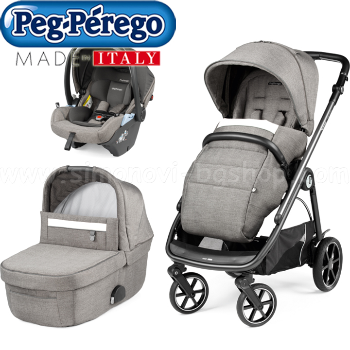 Carucior Peg Perego Veloce Lounge Modular City Gri