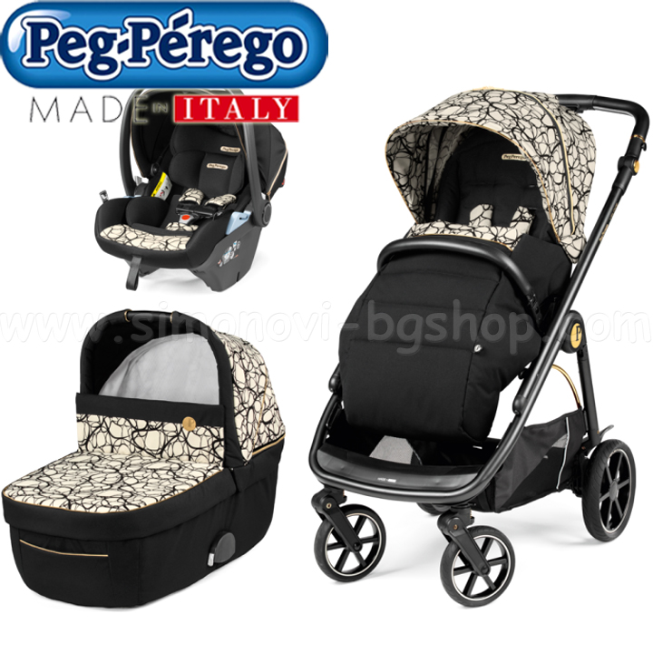 Peg Perego Carucior pentru copii Veloce Lounge Modular Graphic Gold