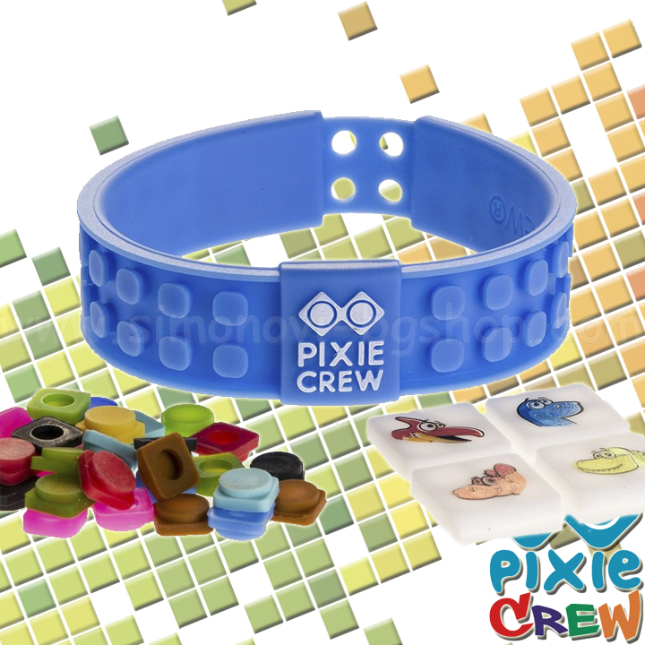 Pixie Crew Blue Bracelet Dinosaurs PXX-02-90