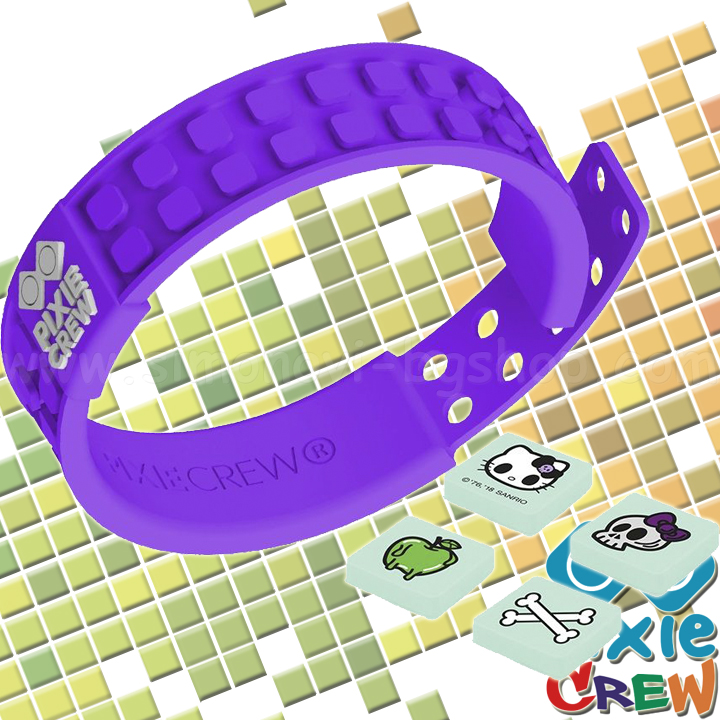 Pixie Crew Purple Bracelet Hello Kitty PXX-02-89