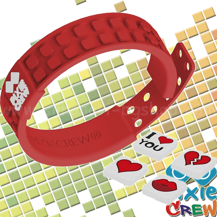Pixie Crew Red Bracelet Love PXX-02-55