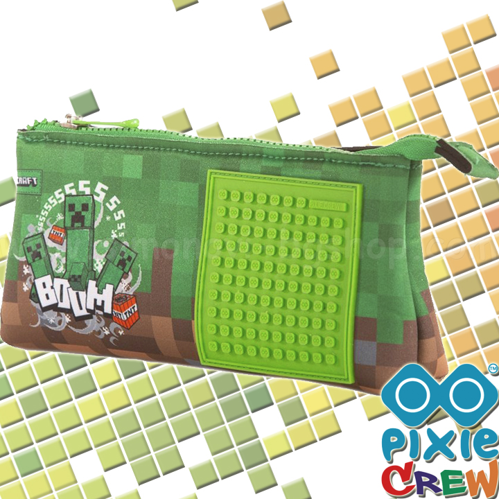 Pixie Crew Student soft case with one compartment Minecraft PXA-02-35
