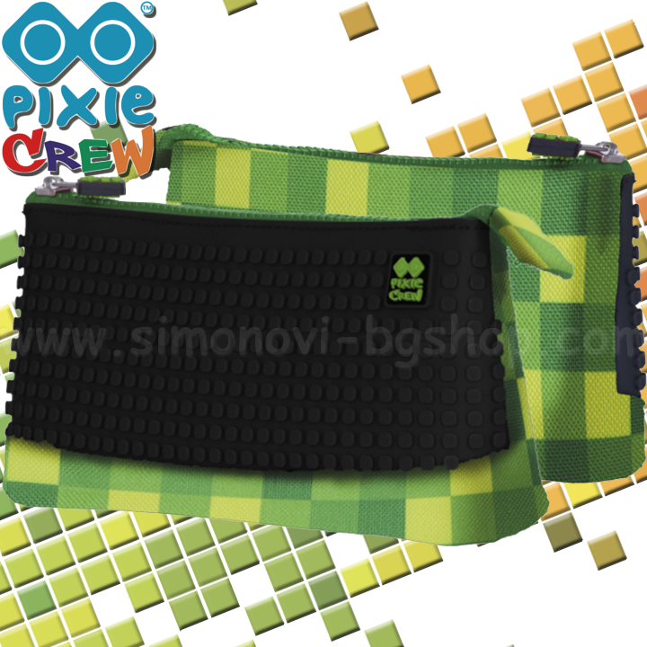 Pixie Crew Neeser with 1 zipper Green / Black PXA-02-D24