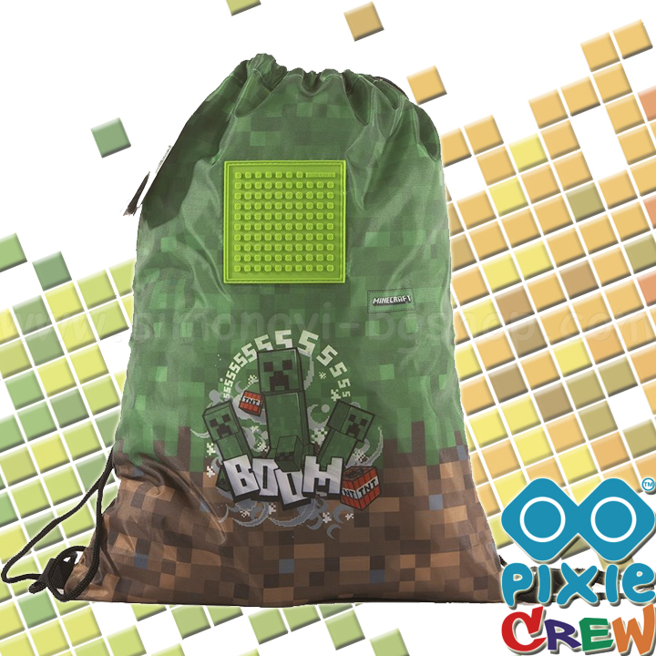 Pixie Crew Sports bag Minecraft PXB-28-35