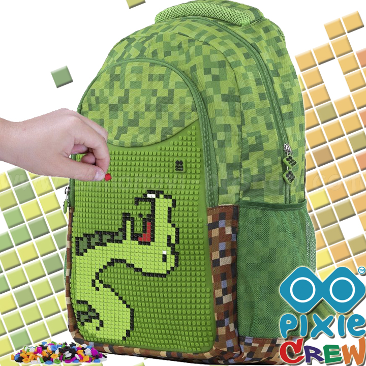 Pixie Crew School backpack Minecraft PXB-16-95