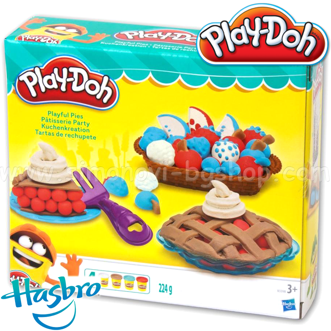 * Hasbro Joc Doh Set "Fa plăcintă" B3398