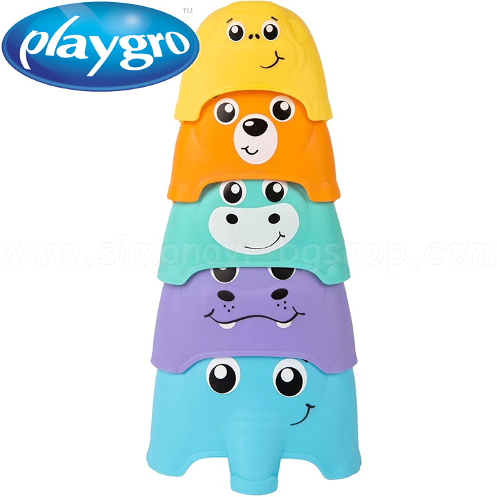 Playgro Active animal bowl tower PG-0723