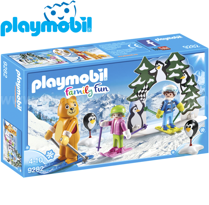 Lectia de schi Playmobil Family Fun  9282