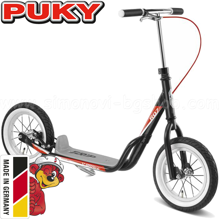 PUKY Scooter R 07 L Black 5400