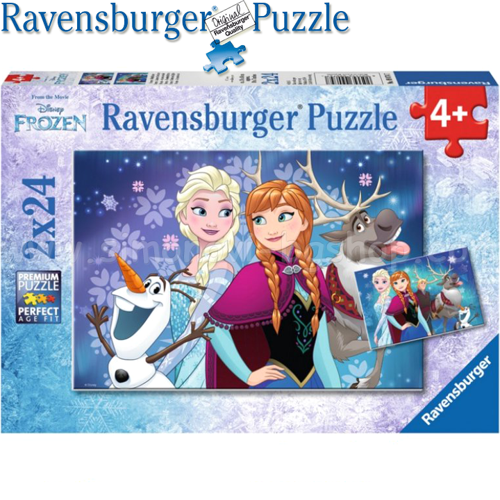 Ravensburger - Disney Frozen Puzzle 2h24ch. "Frozen" 09074