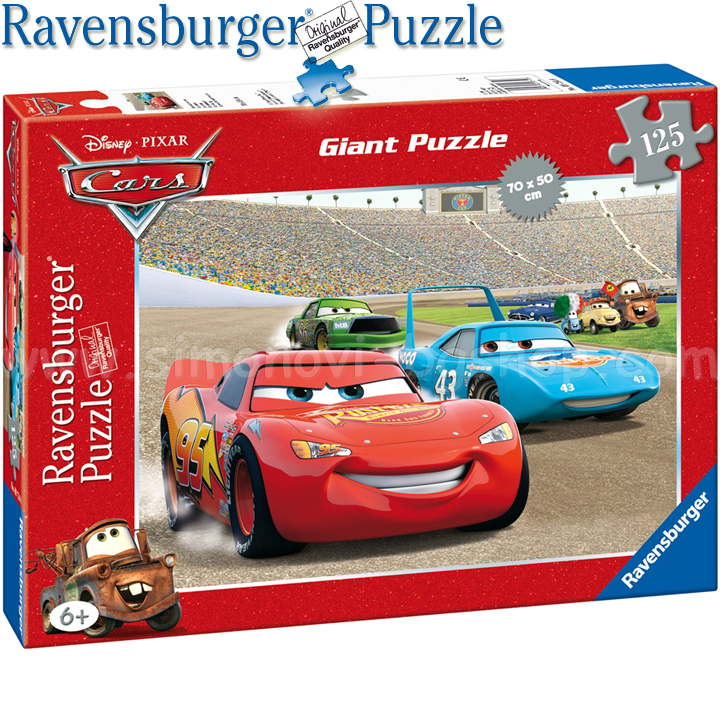 Ravensburger - Disney XXL Puzzle 125 h. "Cars" 09754