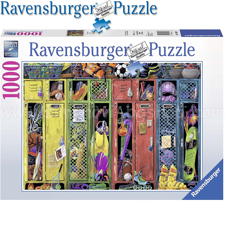 Ravensburger Puzzle 1000h. Changing Room 19862