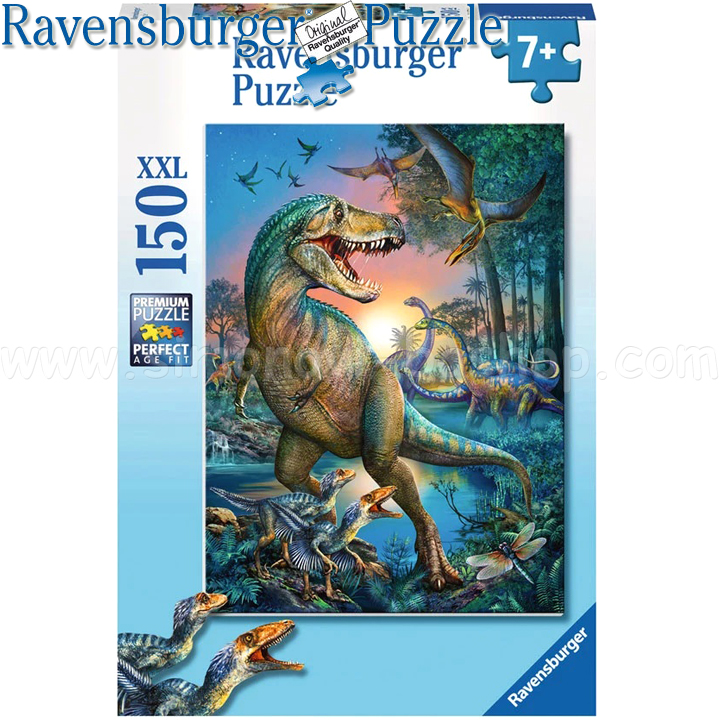 Ravensburger - Puzzle 150 piese XXL Preistoric gigant 10052