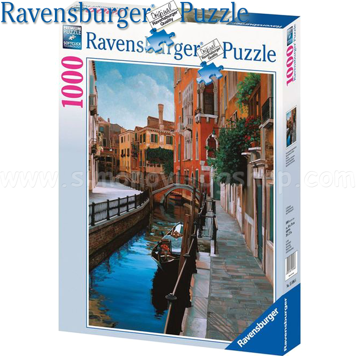 Ravensburger - Puzzle 1000ch. "Impressions of Venice" 15896