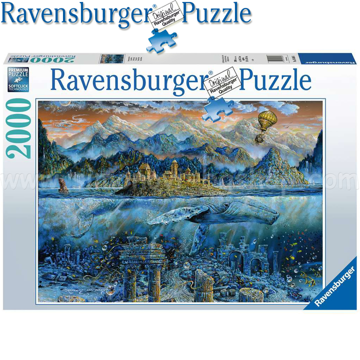 Ravensburger Puzzle 2000h. The Wise Whale 16464
